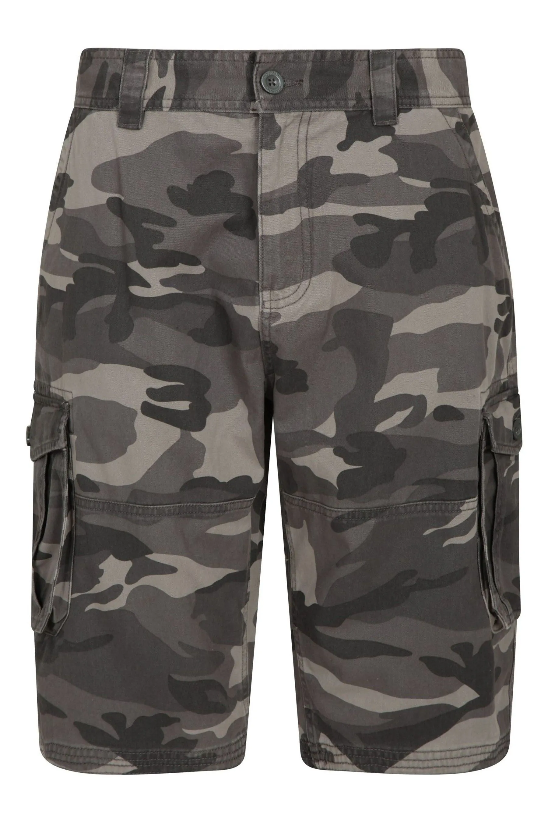 Mountain Warehouse Mens Camo 100% Cotone Pantaloncini cargo leggeri