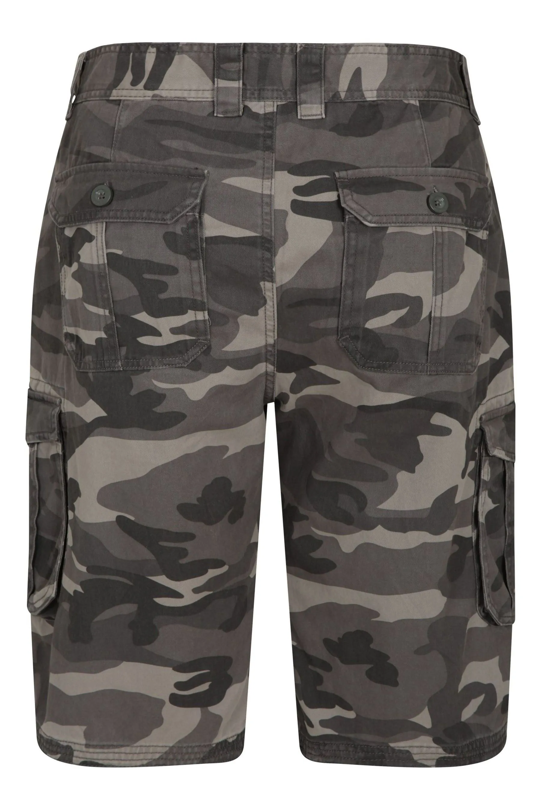 Mountain Warehouse Mens Camo 100% Cotone Pantaloncini cargo leggeri