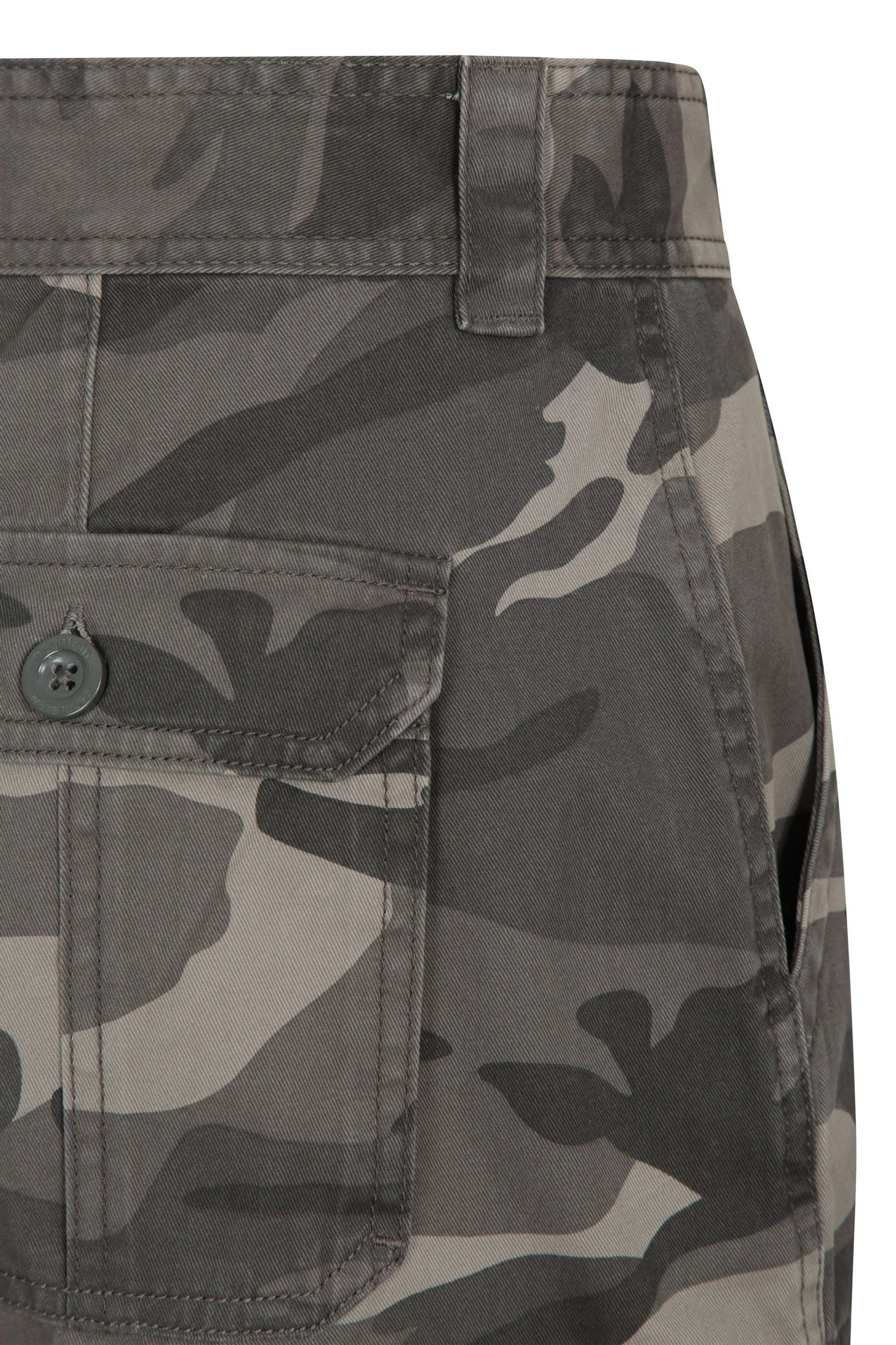 Mountain Warehouse Mens Camo 100% Cotone Pantaloncini cargo leggeri