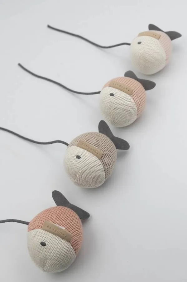 Music mobile toys 4pc fish - ROSA 04
