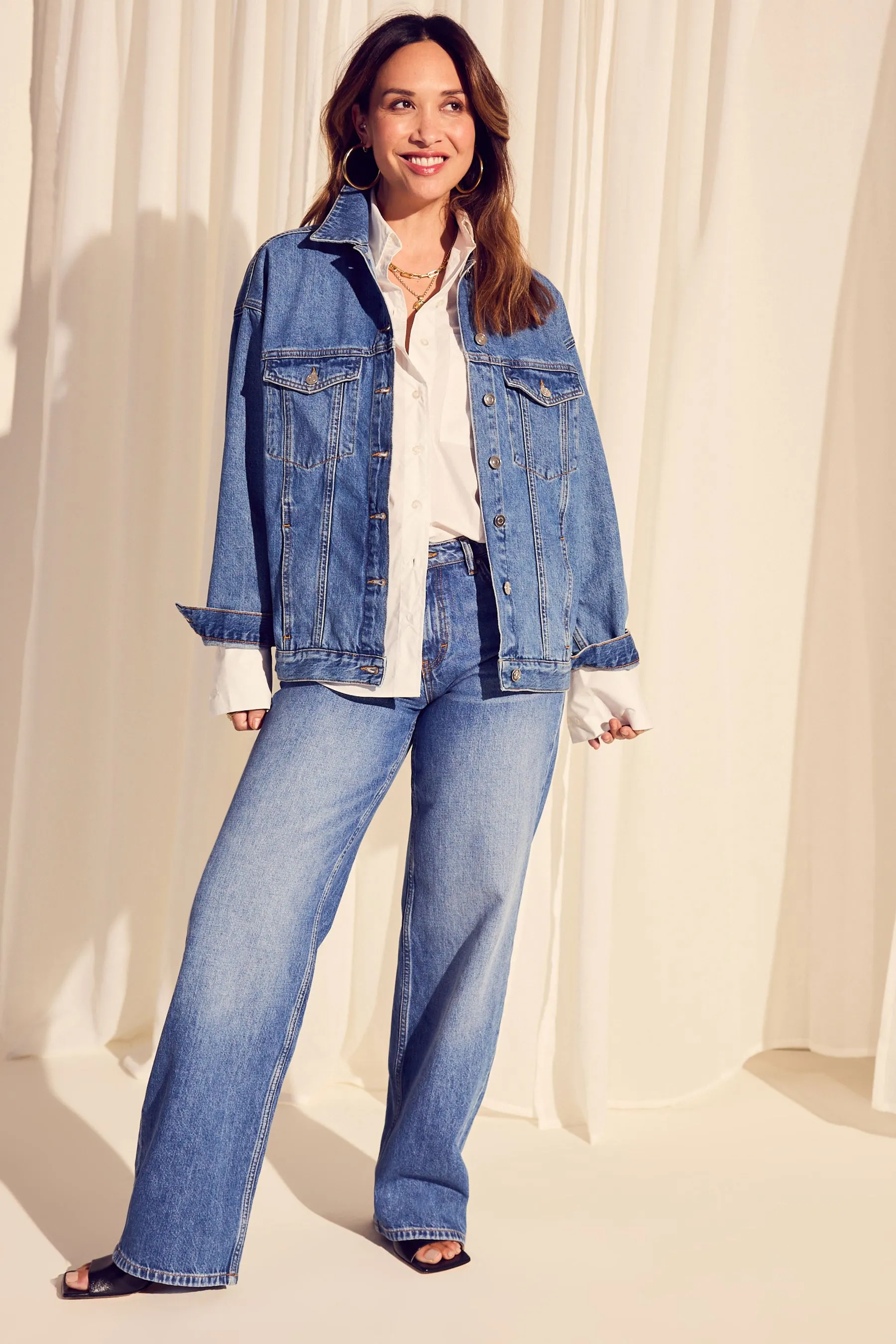 Myleene Klass - Blu Denim oversize - Giacca