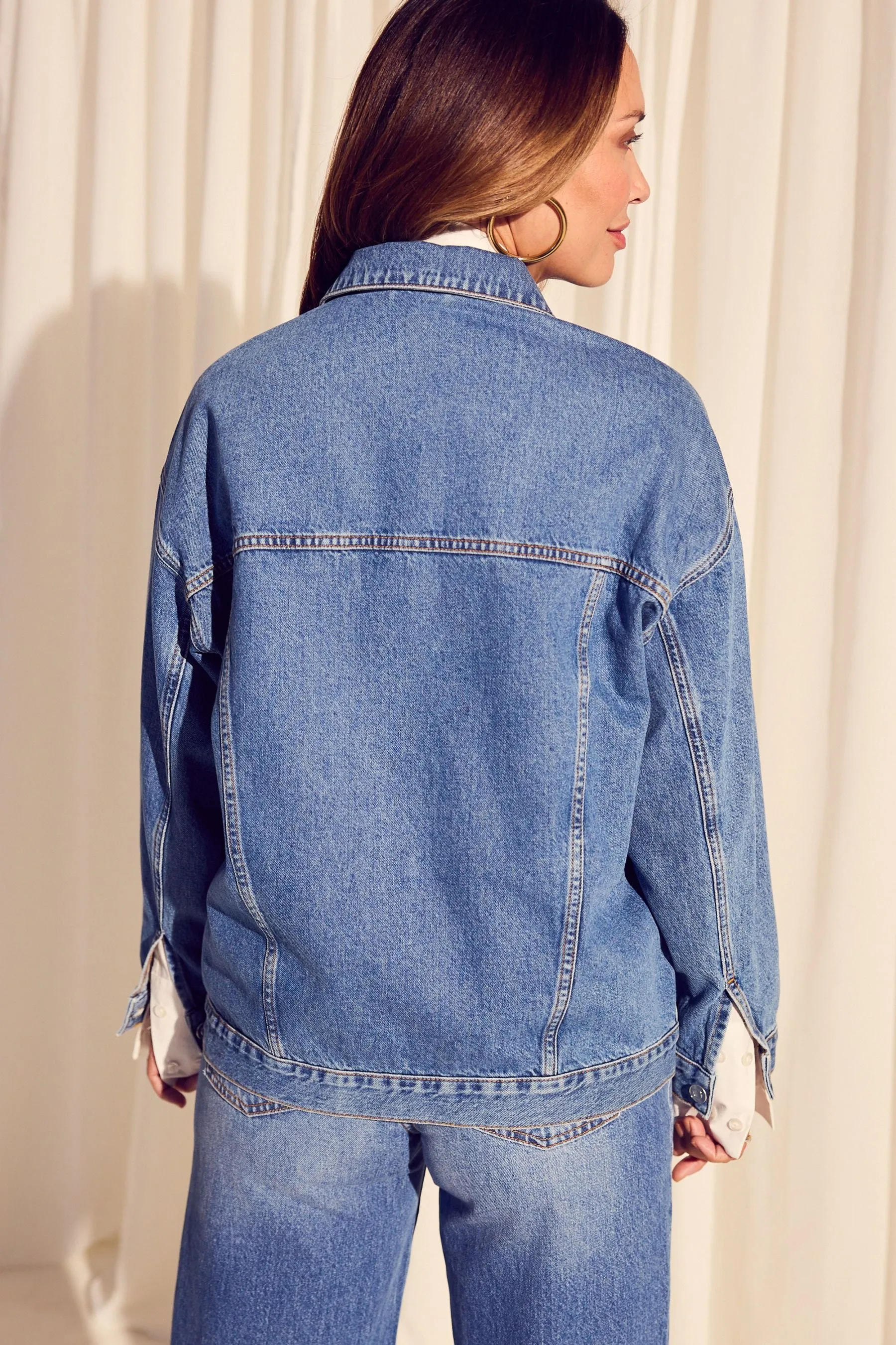 Myleene Klass - Blu Denim oversize - Giacca