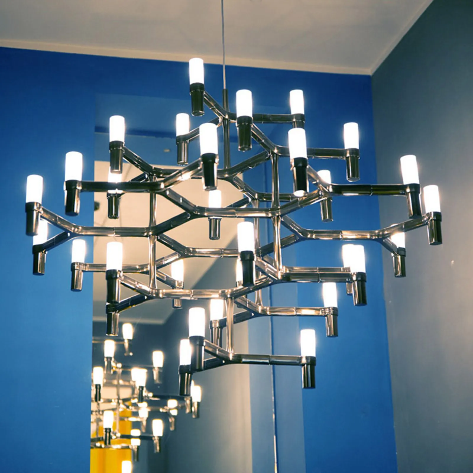 NEMO Crown Major lampada a sospensione a 30 luci nera