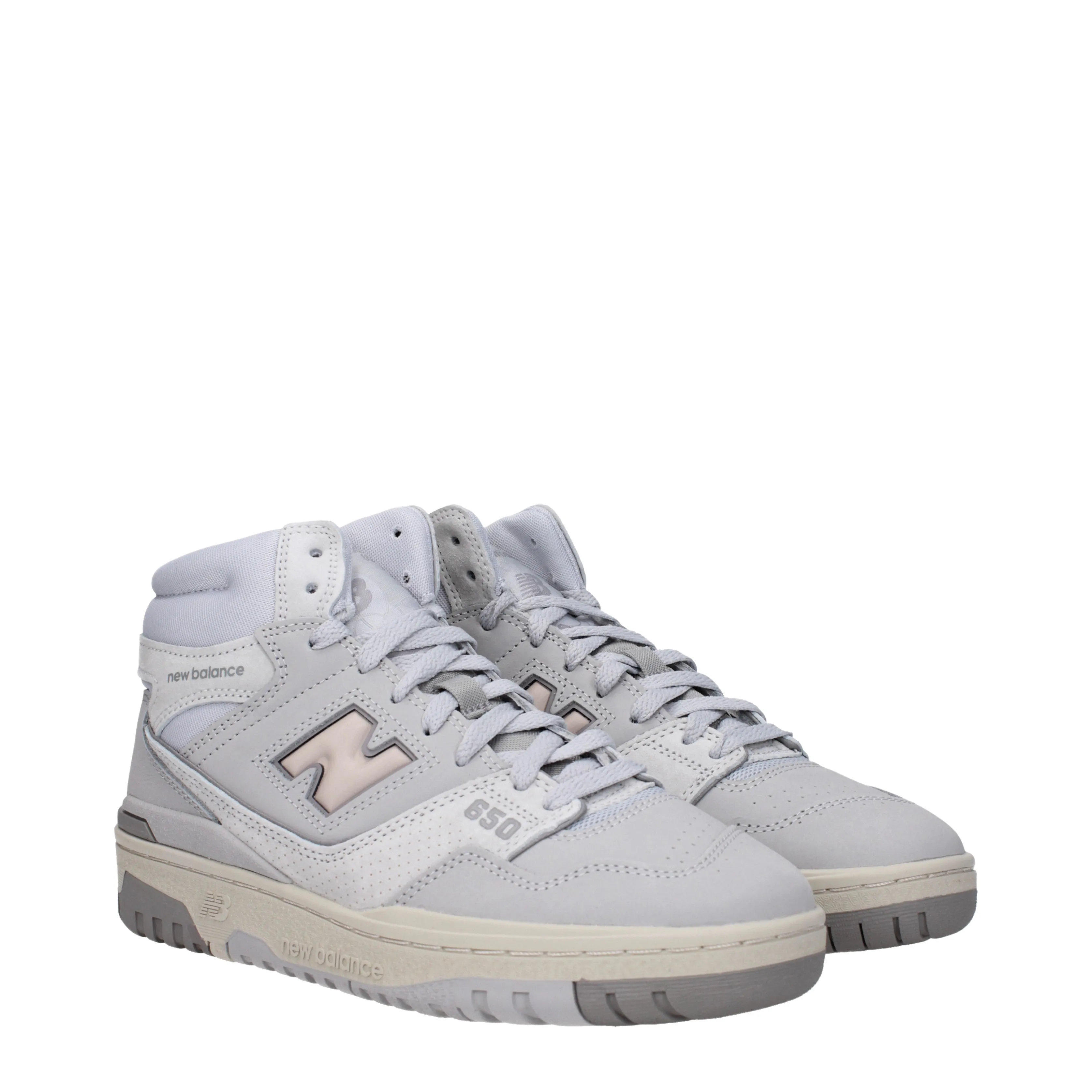 New Balance Sneakers 650 Uomo Camoscio Grigio