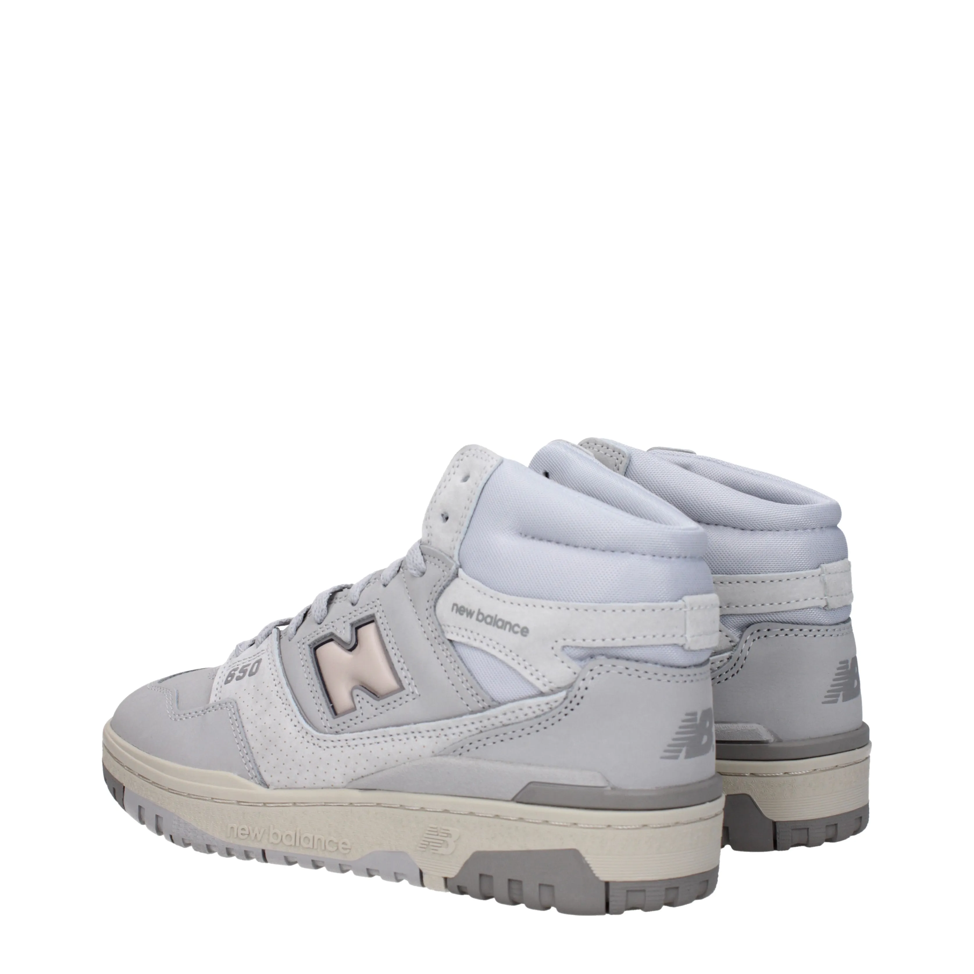 New Balance Sneakers 650 Uomo Camoscio Grigio