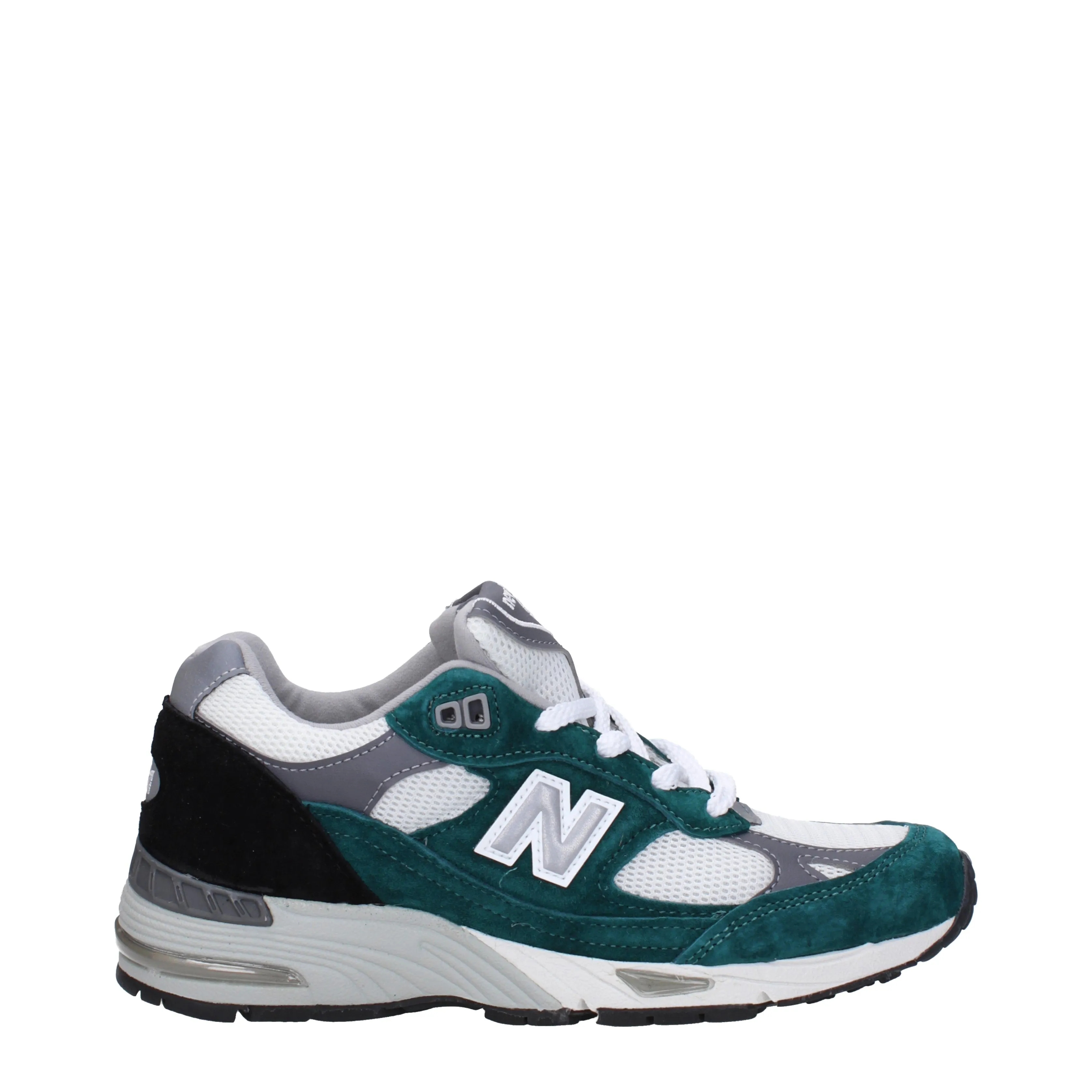 New Balance Sneakers 991 Donna Tessuto Verde