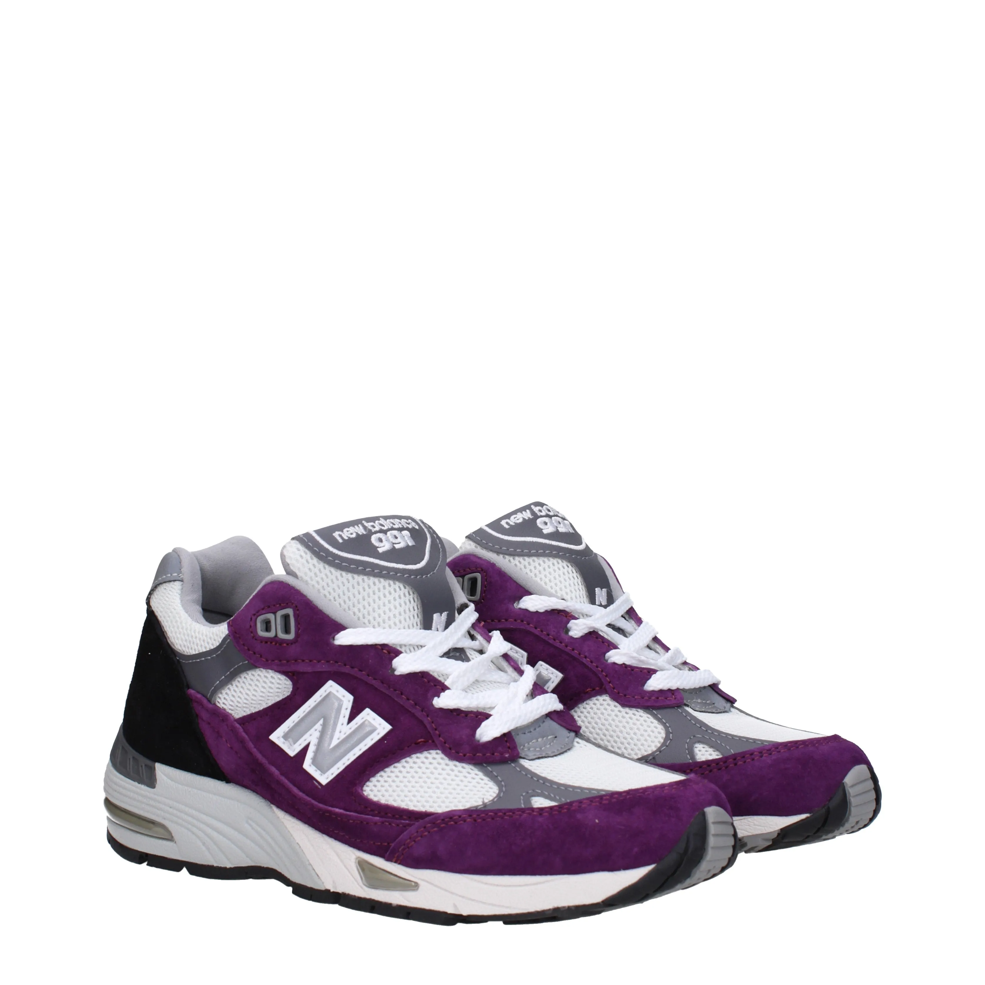 New Balance Sneakers 991 Donna Tessuto Viola