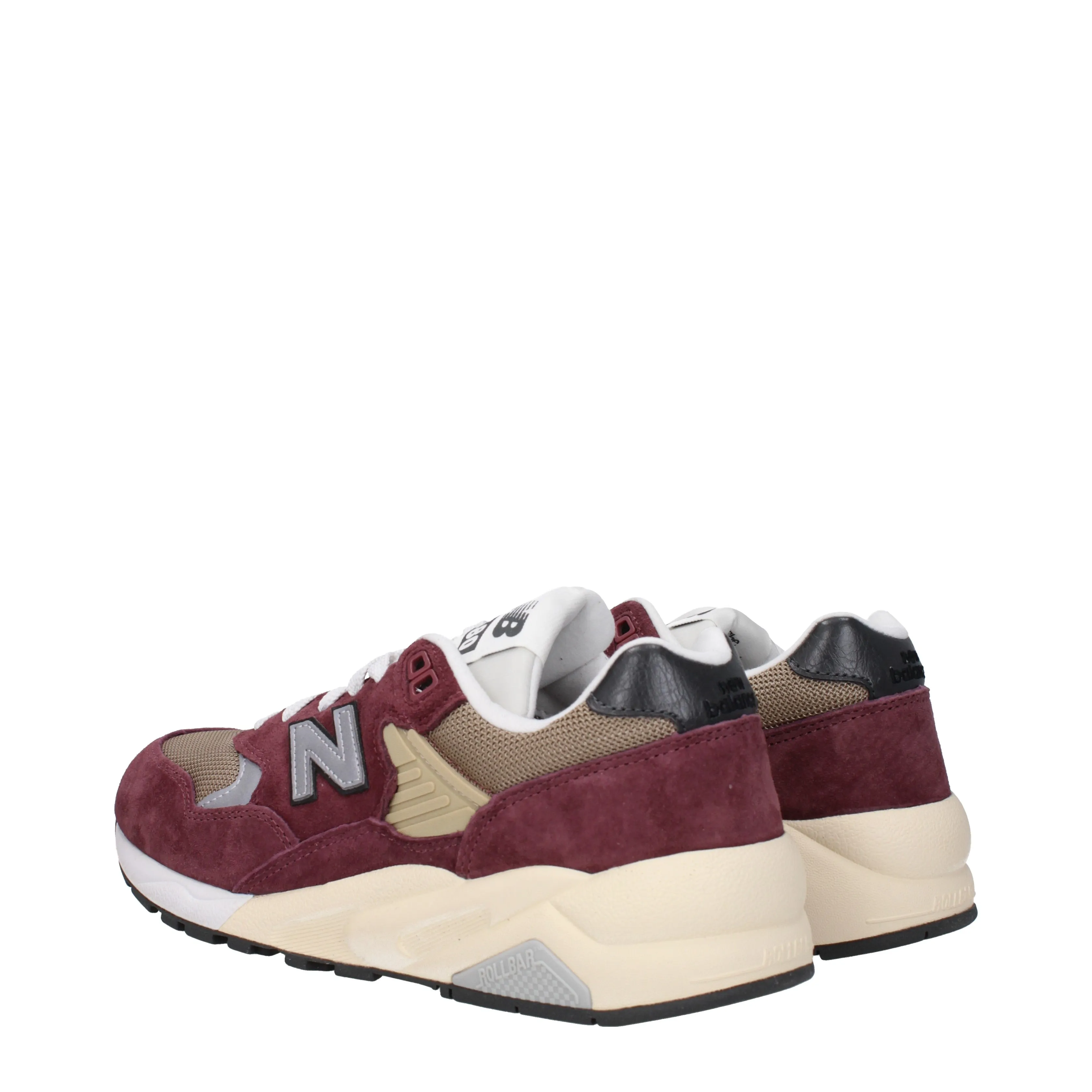New Balance Sneakers Uomo Camoscio Marrone/Vino