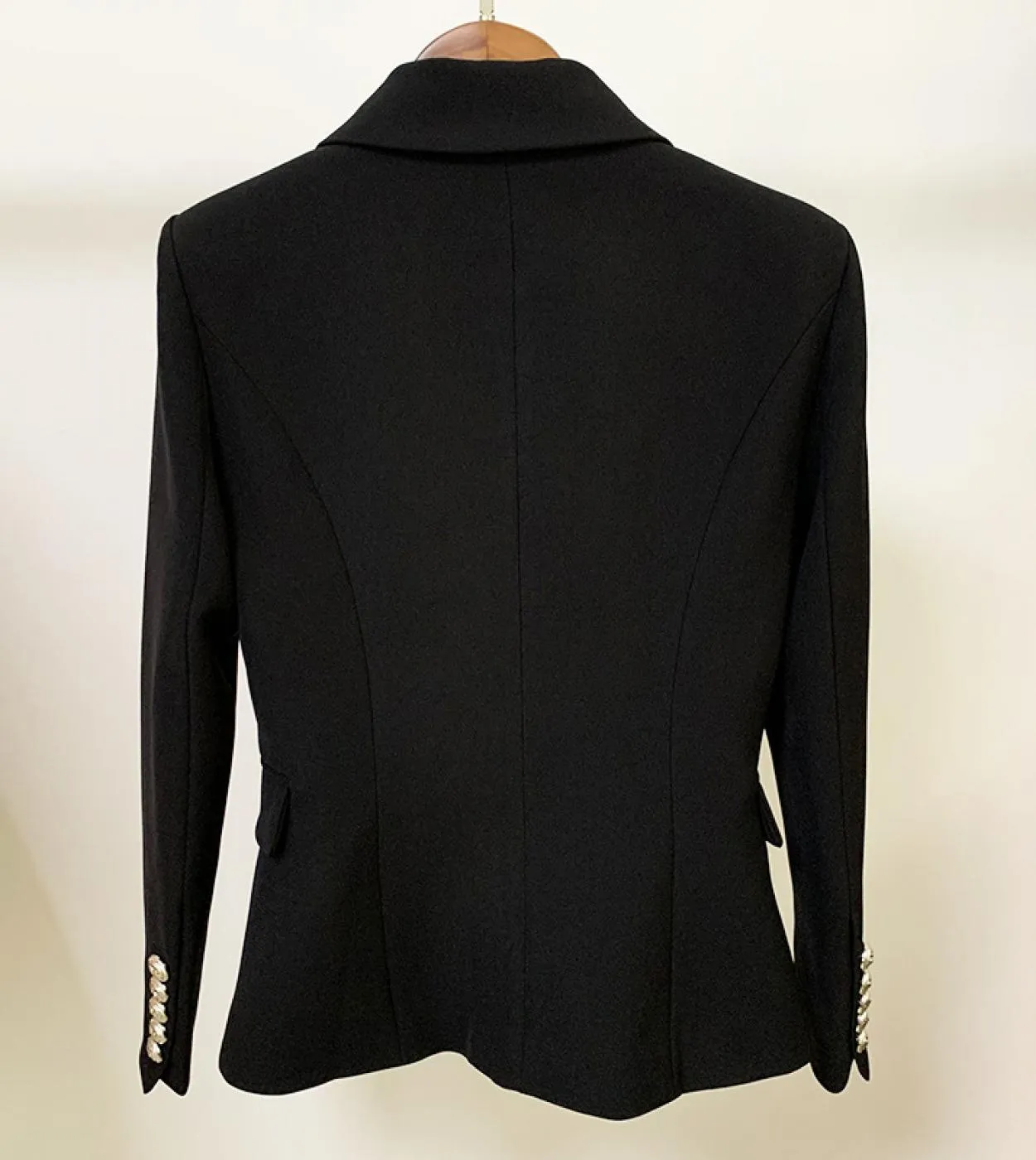 New Diamond Blazer bianco nero giacche da donna cappotto collo a punta diamante con perline classico doppio petto Slim Blaze da