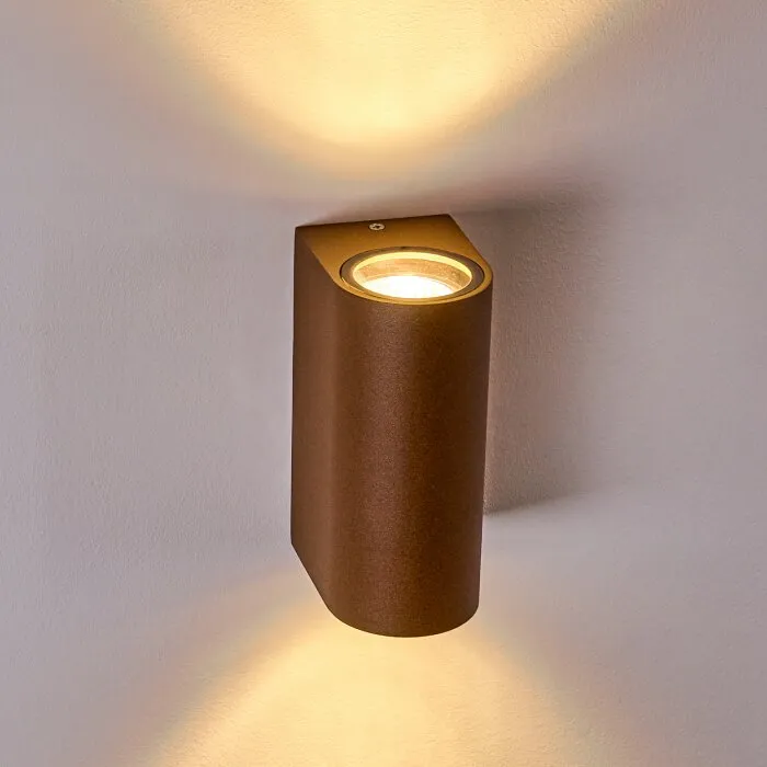 Norrelogum Applique da esterno Ruggine, 2-Luci