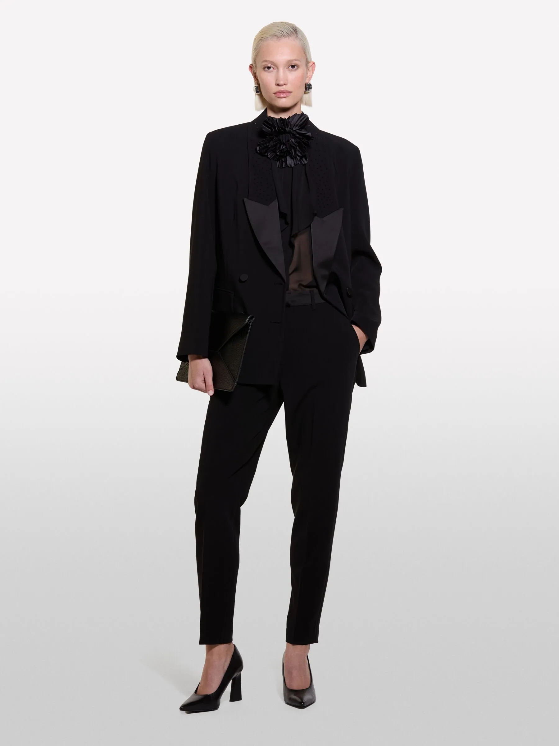 Nuovi arrivi      Blazer doppiopetto con strass