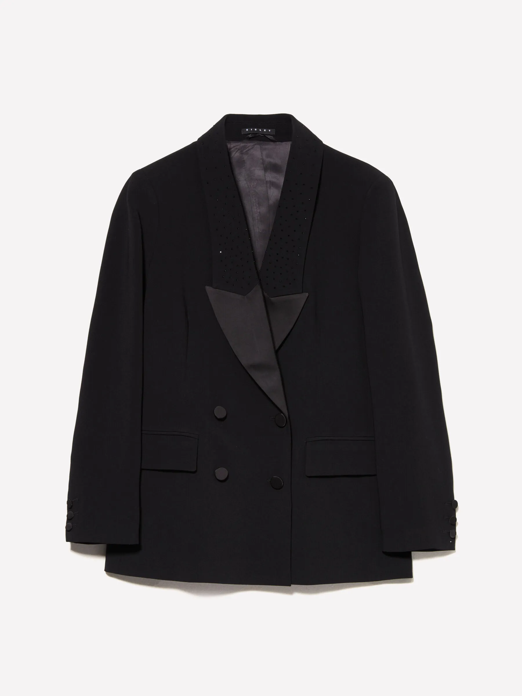 Nuovi arrivi      Blazer doppiopetto con strass