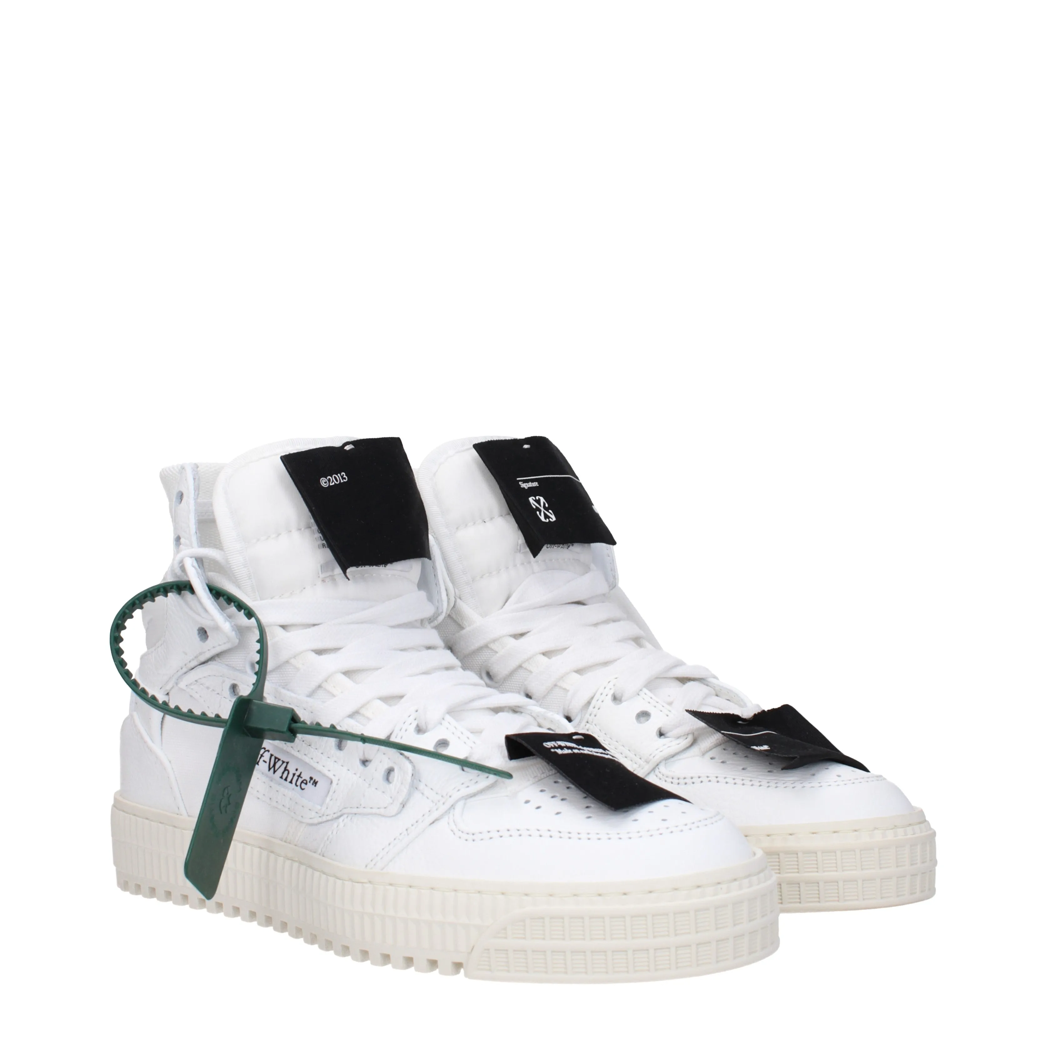 Off-White Sneakers 3.0 Donna Pelle Bianco/Nero