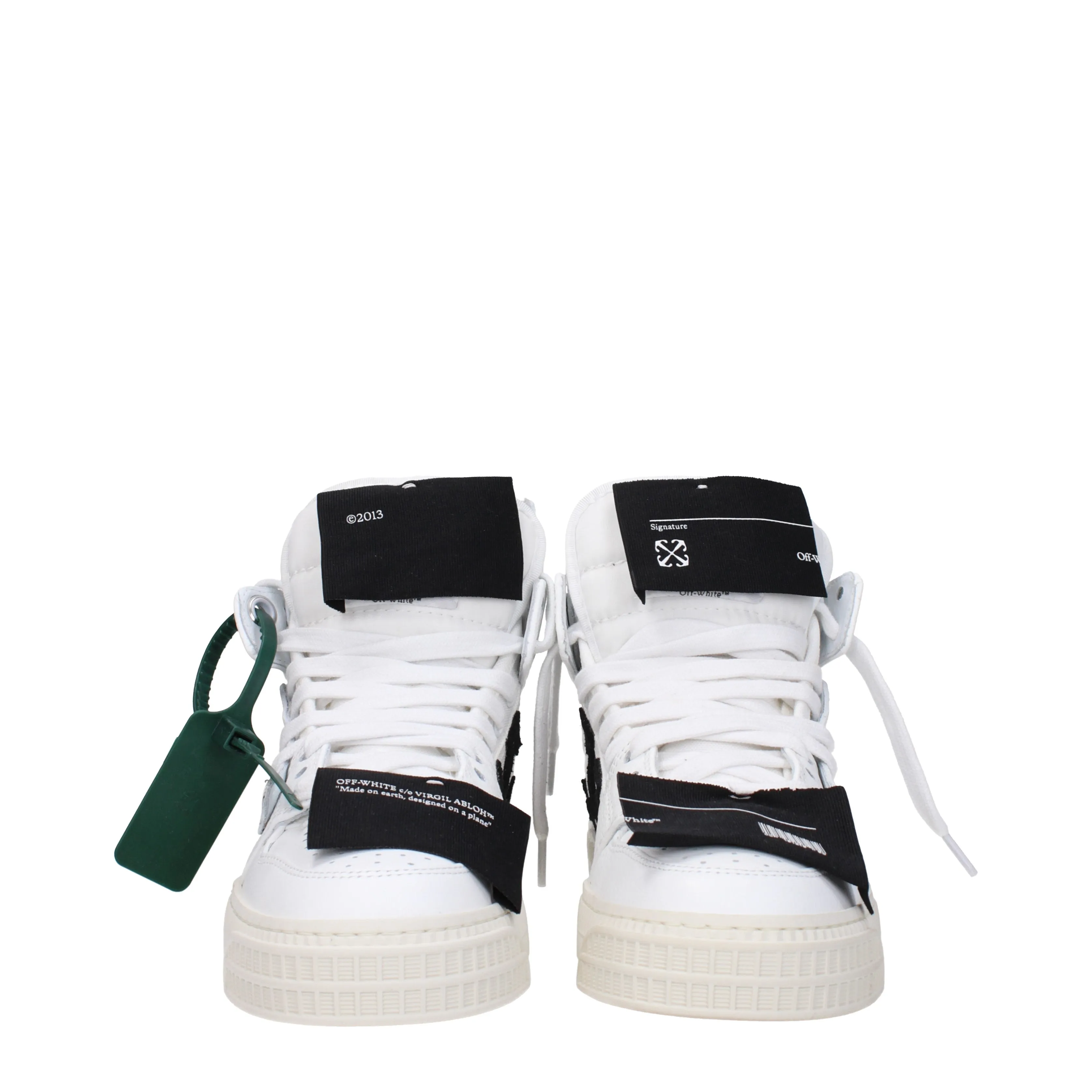 Off-White Sneakers 3.0 Donna Pelle Bianco/Nero