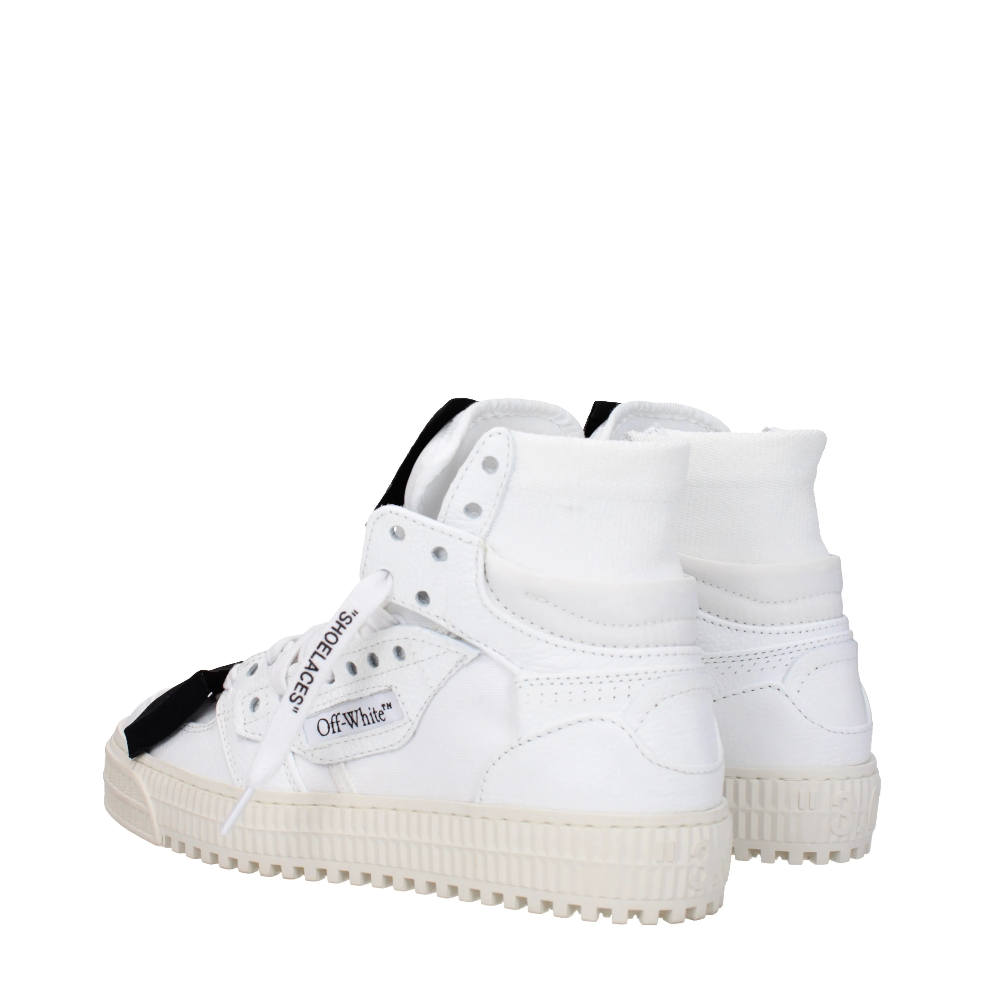 Off-White Sneakers 3.0 Donna Pelle Bianco/Nero