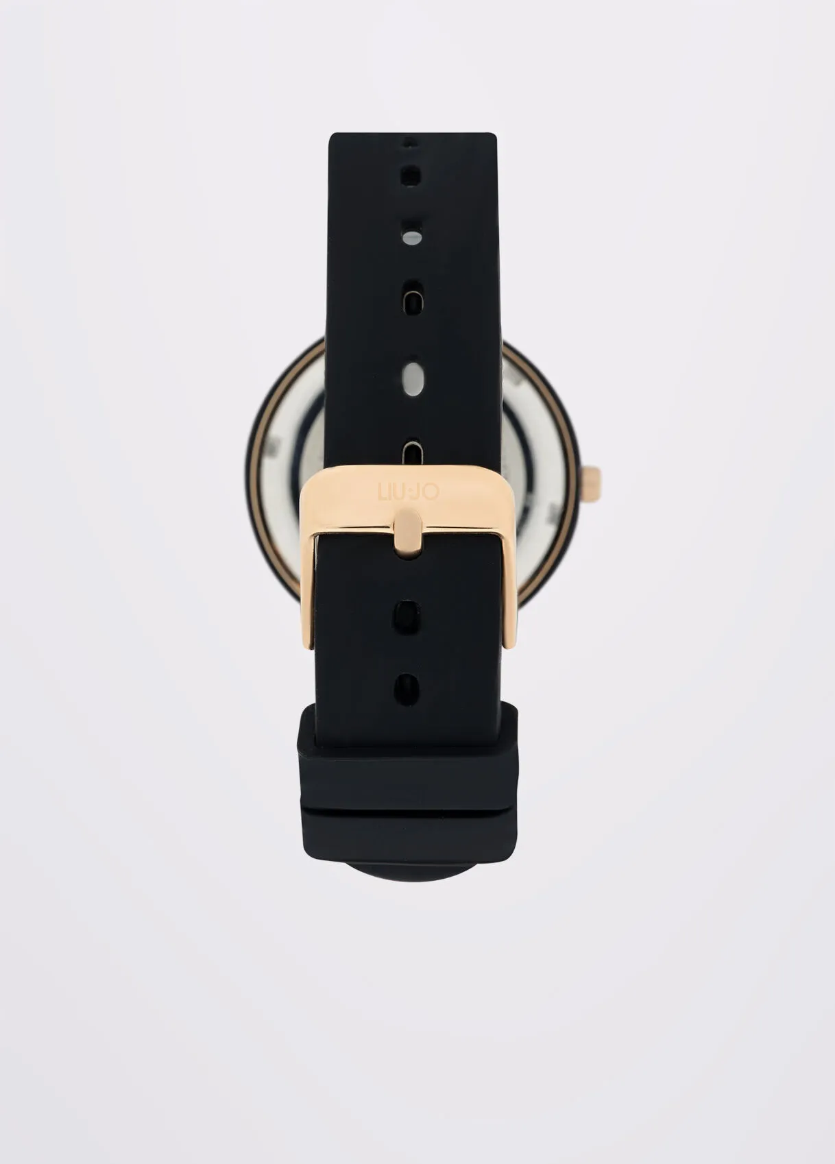 Orologio nero in silicone