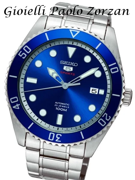 Orologio  Seiko 5 sports Automatico blu’ ref. SRPB89K1