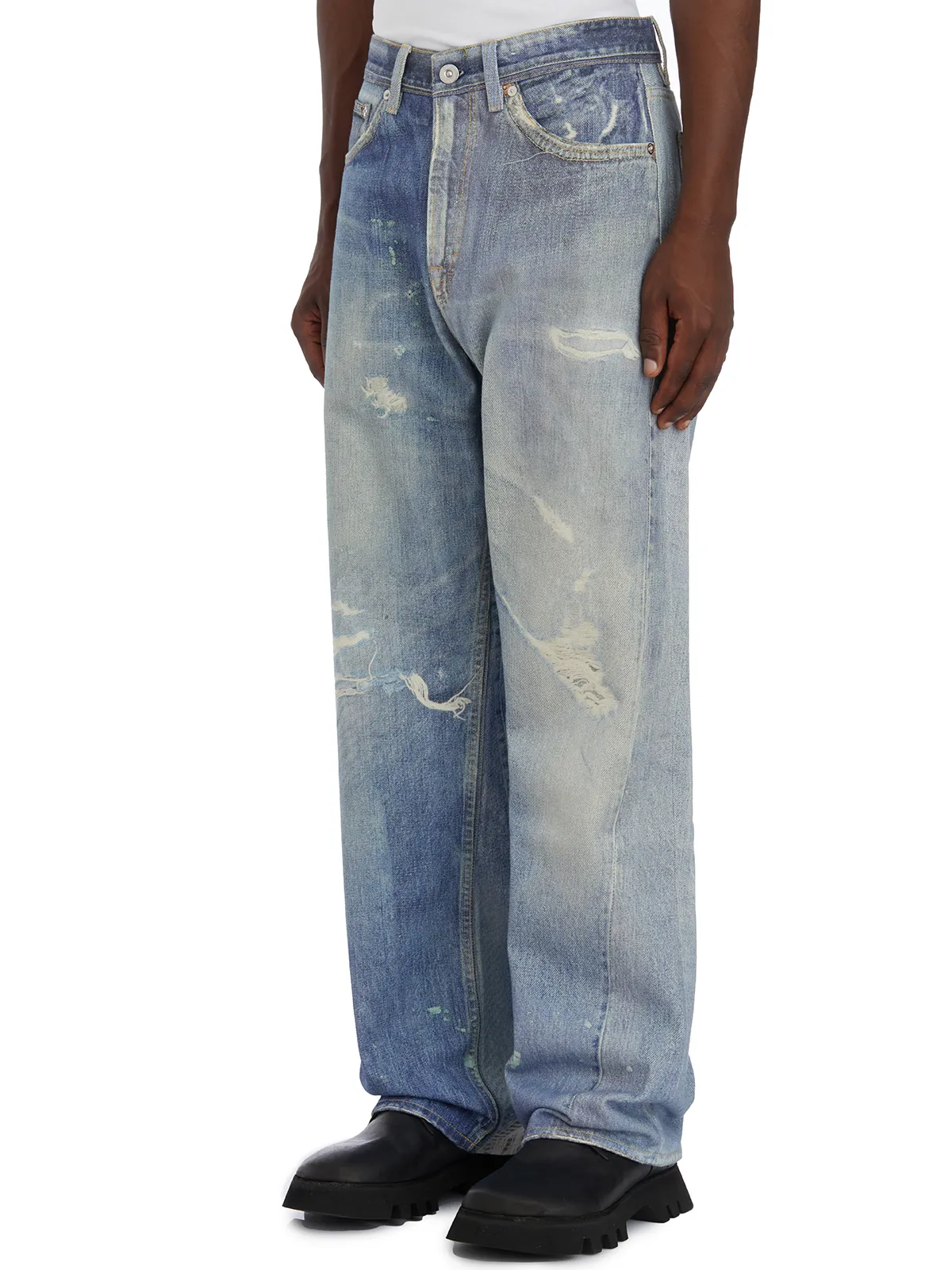 OUR LEGACY  JEANS THIRD CUT DIGITAL PRINT 