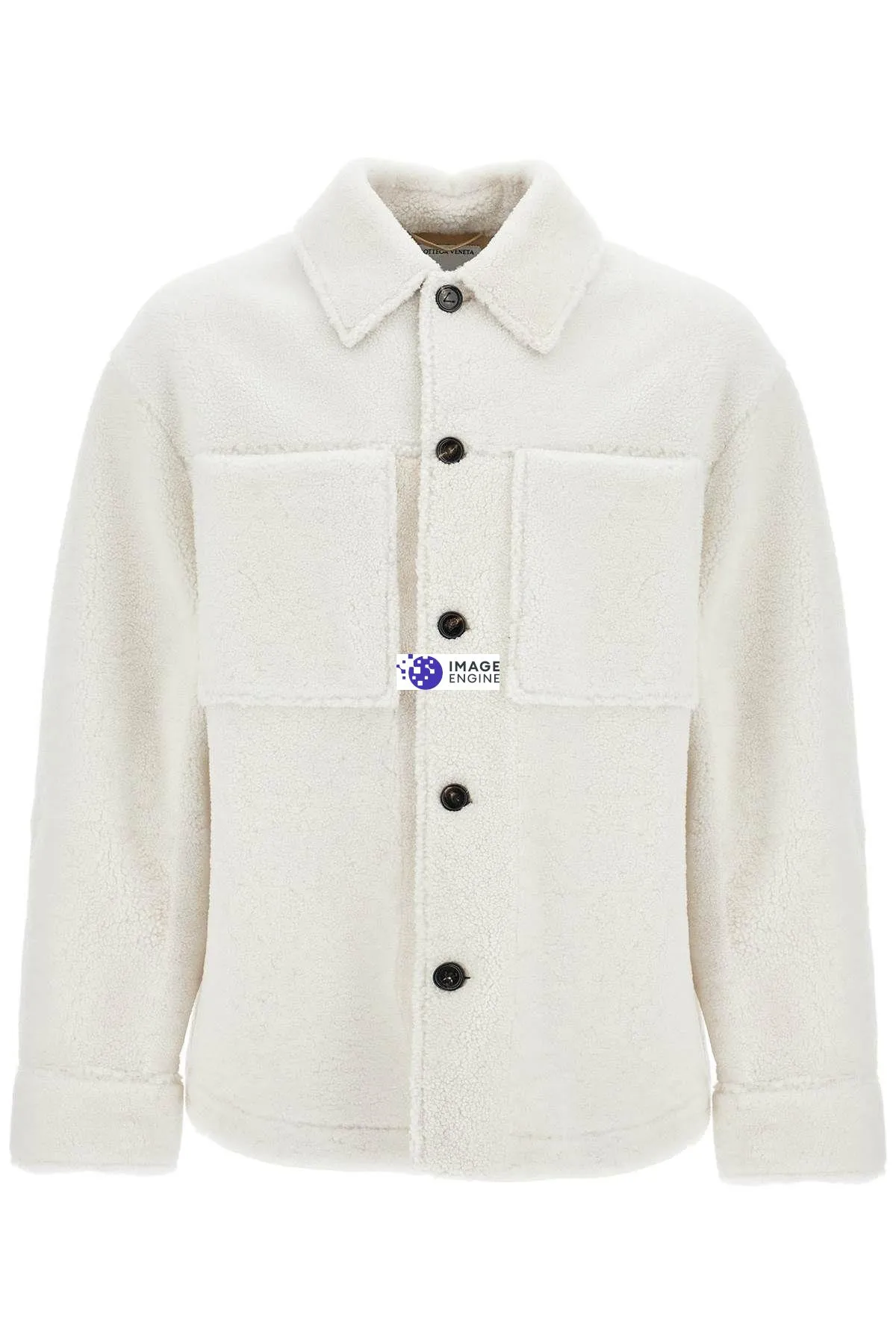 Overshirt in shearling