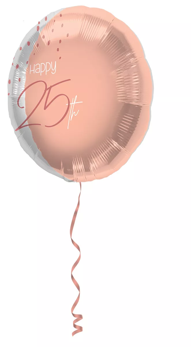 Palloncino 25° compleanno rosa