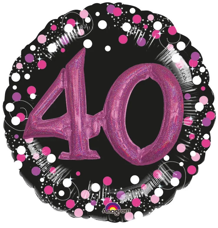 Palloncino foil rosa 40 91 cm