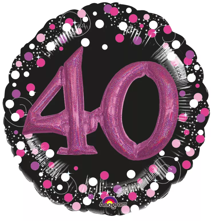 Palloncino foil rosa 40 91 cm