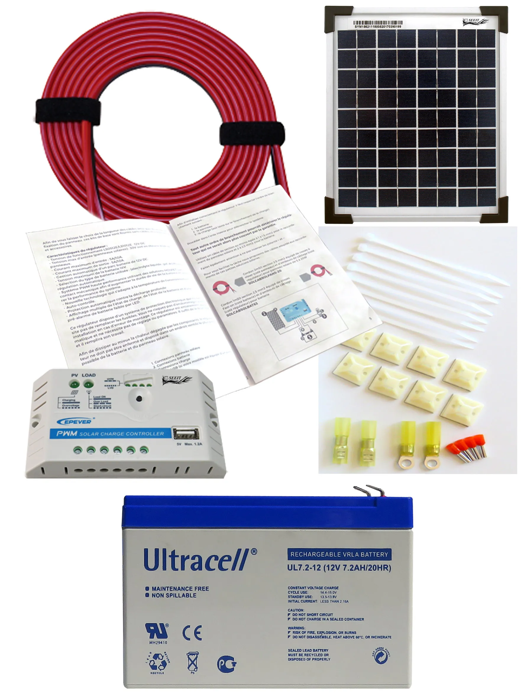 Pannello solare Seeit, 5W, 18.1V
