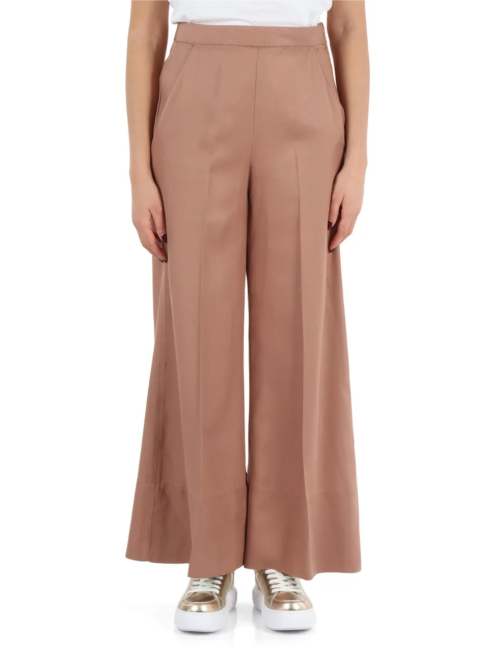 Pantalone in twill di lyocell PAOLINA