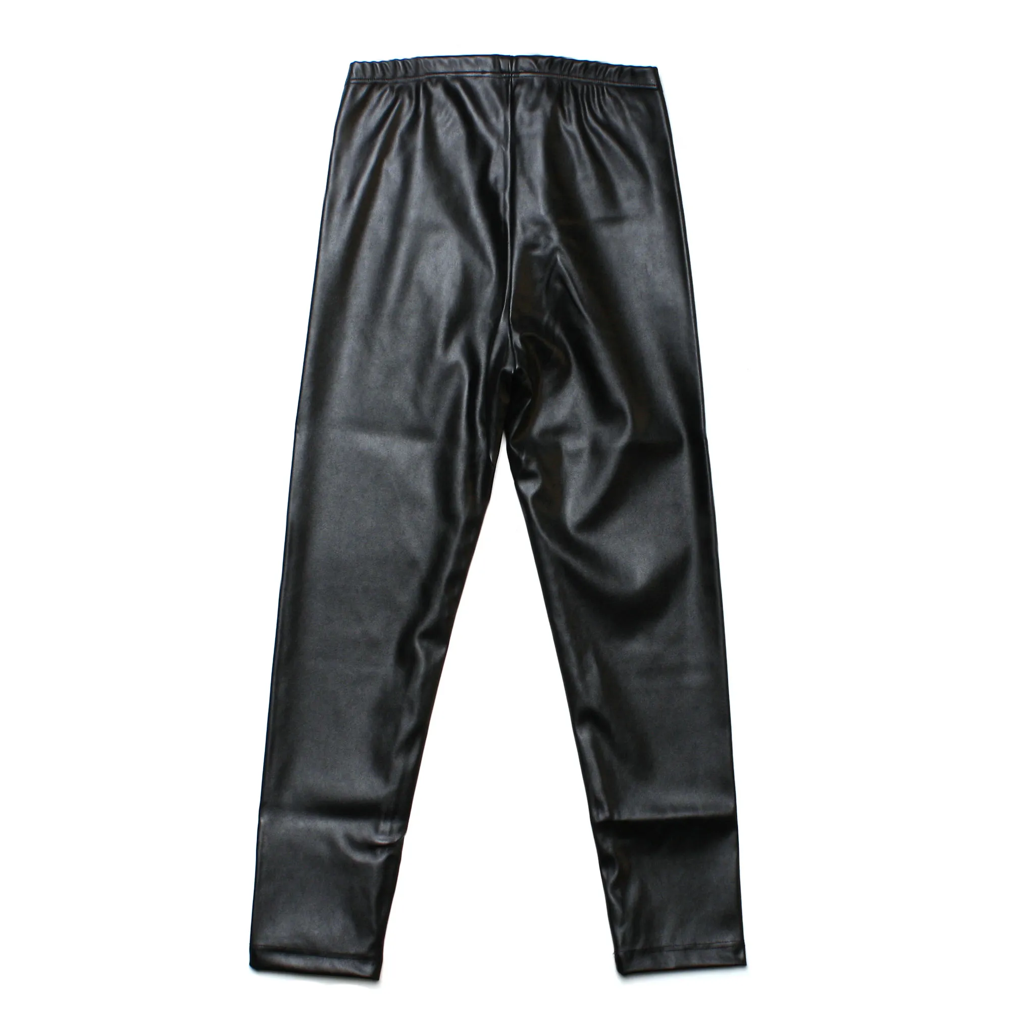 Pantalone Leggings Eco-Pelle Nero