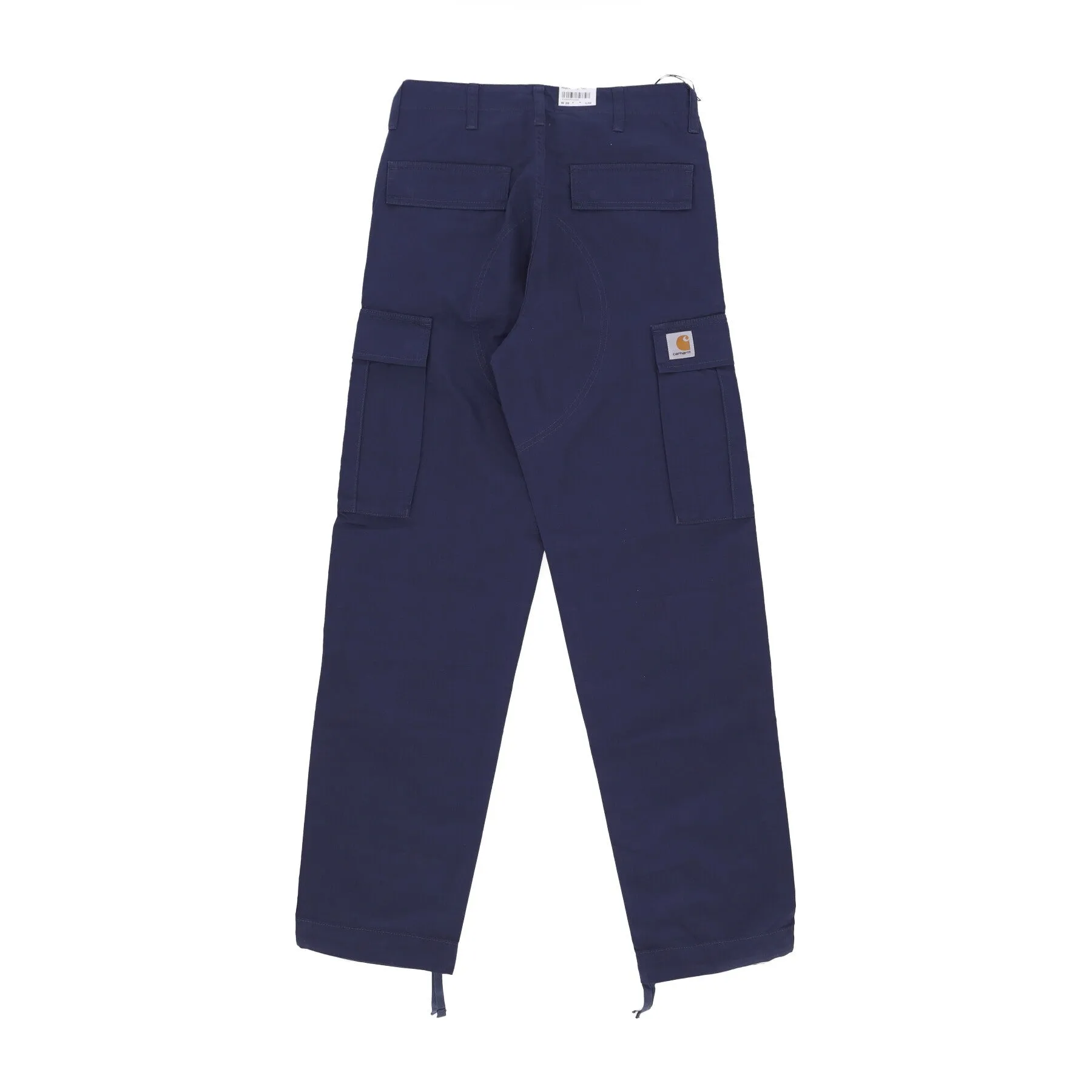 Pantalone Lungo Uomo Regular Cargo Pant Blue Rinsed