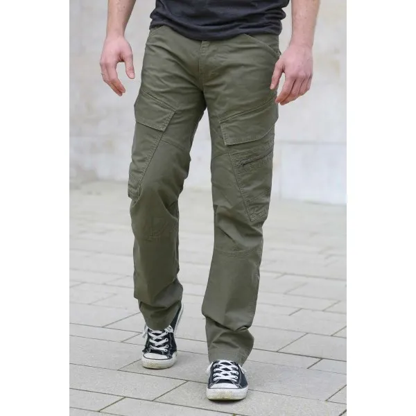 Pantaloni Adven elasticizzati mimetico Woodland