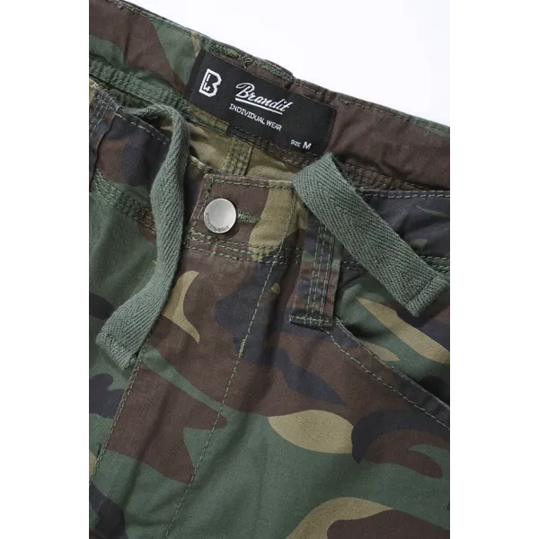 Pantaloni Adven elasticizzati mimetico Woodland