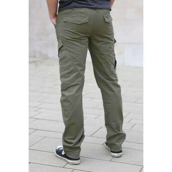 Pantaloni Adven elasticizzati mimetico Woodland