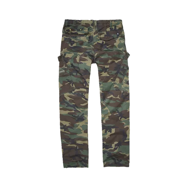 Pantaloni Adven elasticizzati mimetico Woodland
