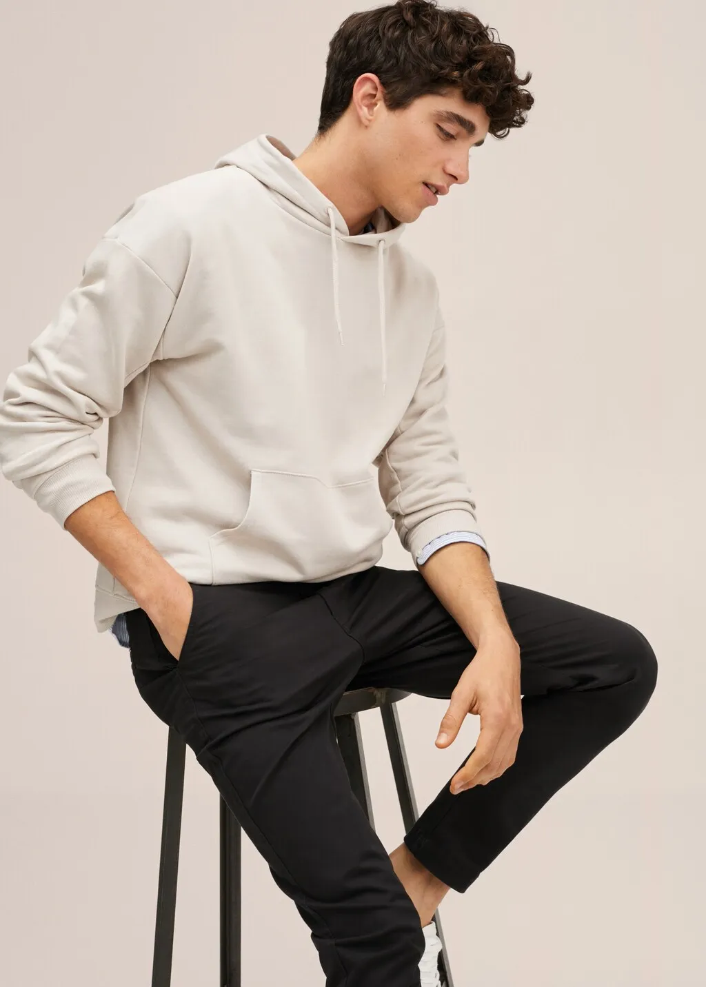Pantaloni chino cotone