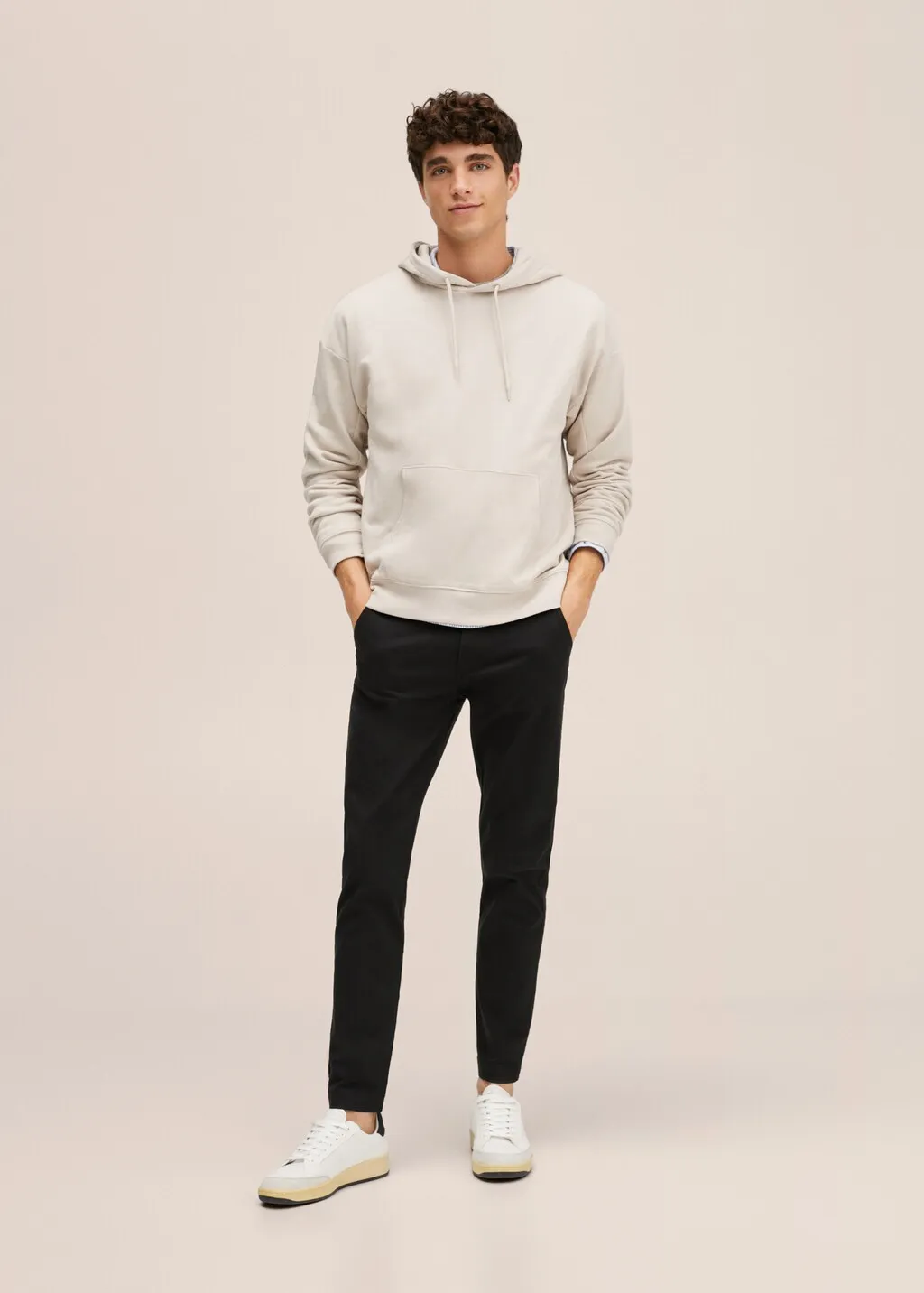 Pantaloni chino cotone