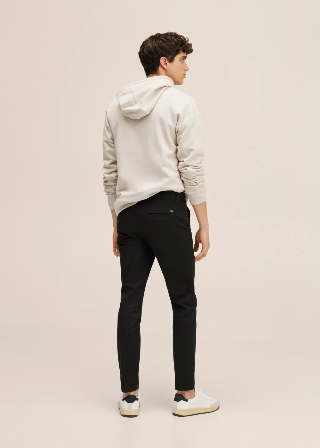 Pantaloni chino cotone