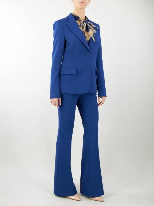 Pantaloni flare in crèpe stretch Blugirl by Bluemarine