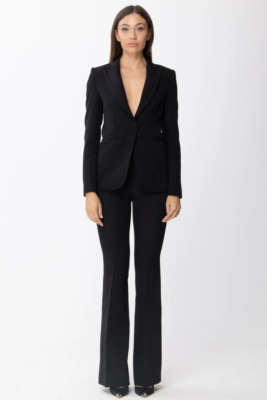Pantaloni flare Nero