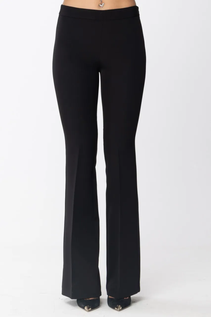 Pantaloni flare Nero