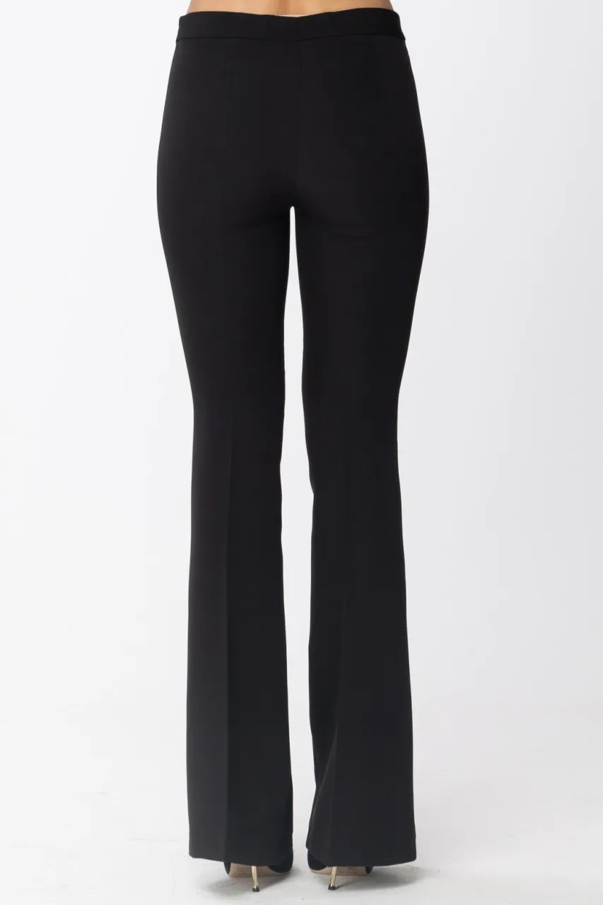 Pantaloni flare Nero