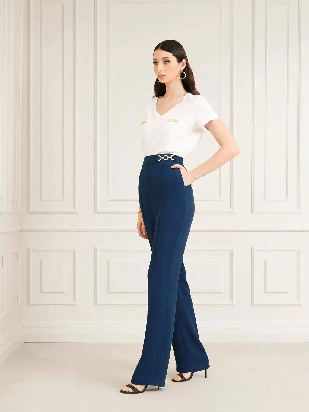 Pantaloni marciano slim