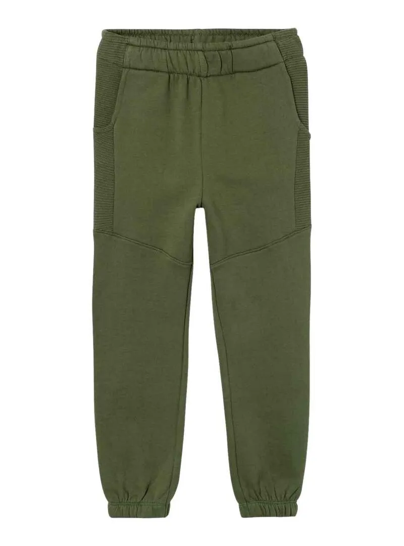 Pantaloni Name It Nyller Verde per Bambino