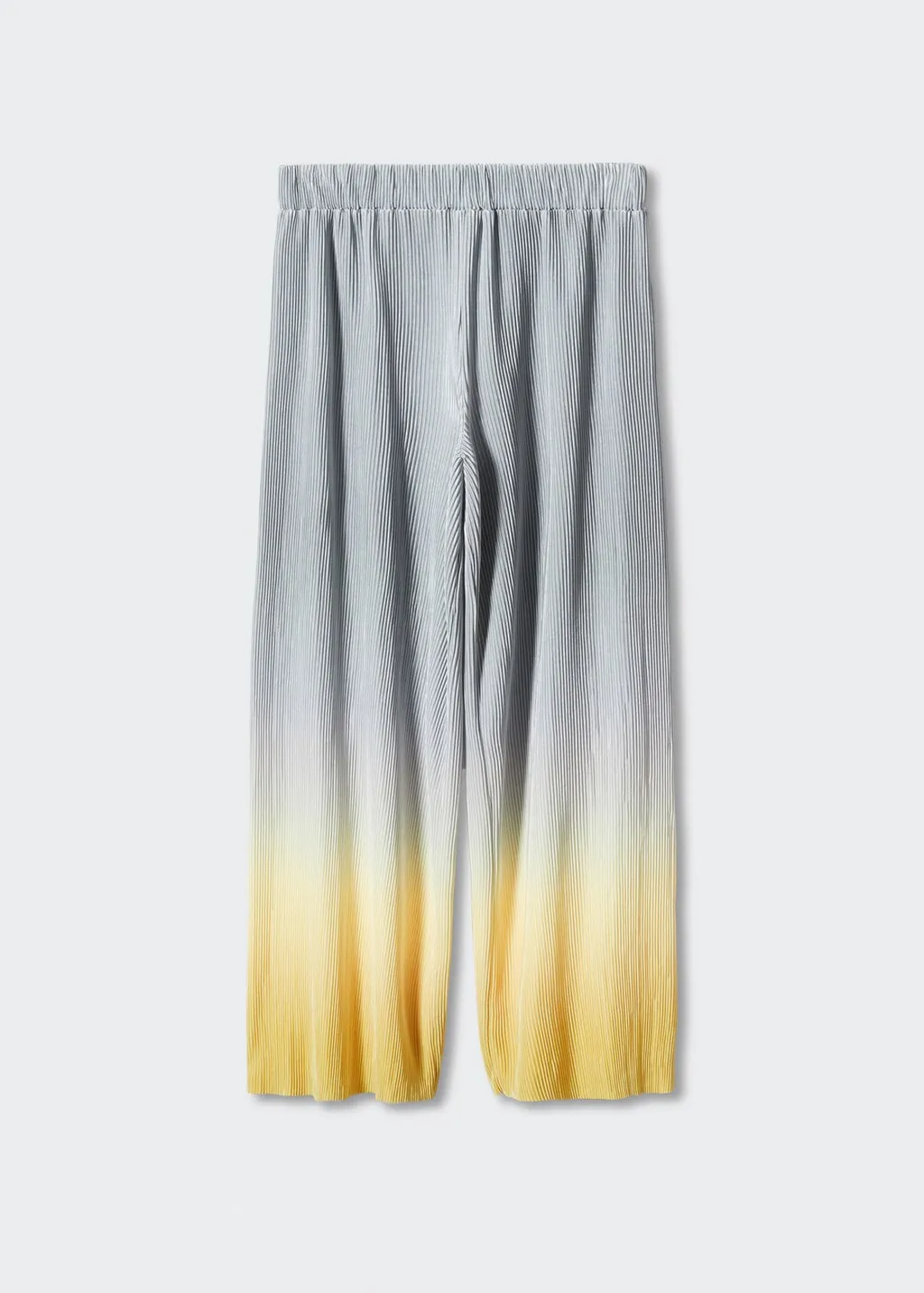 Pantaloni palazzo plissettati