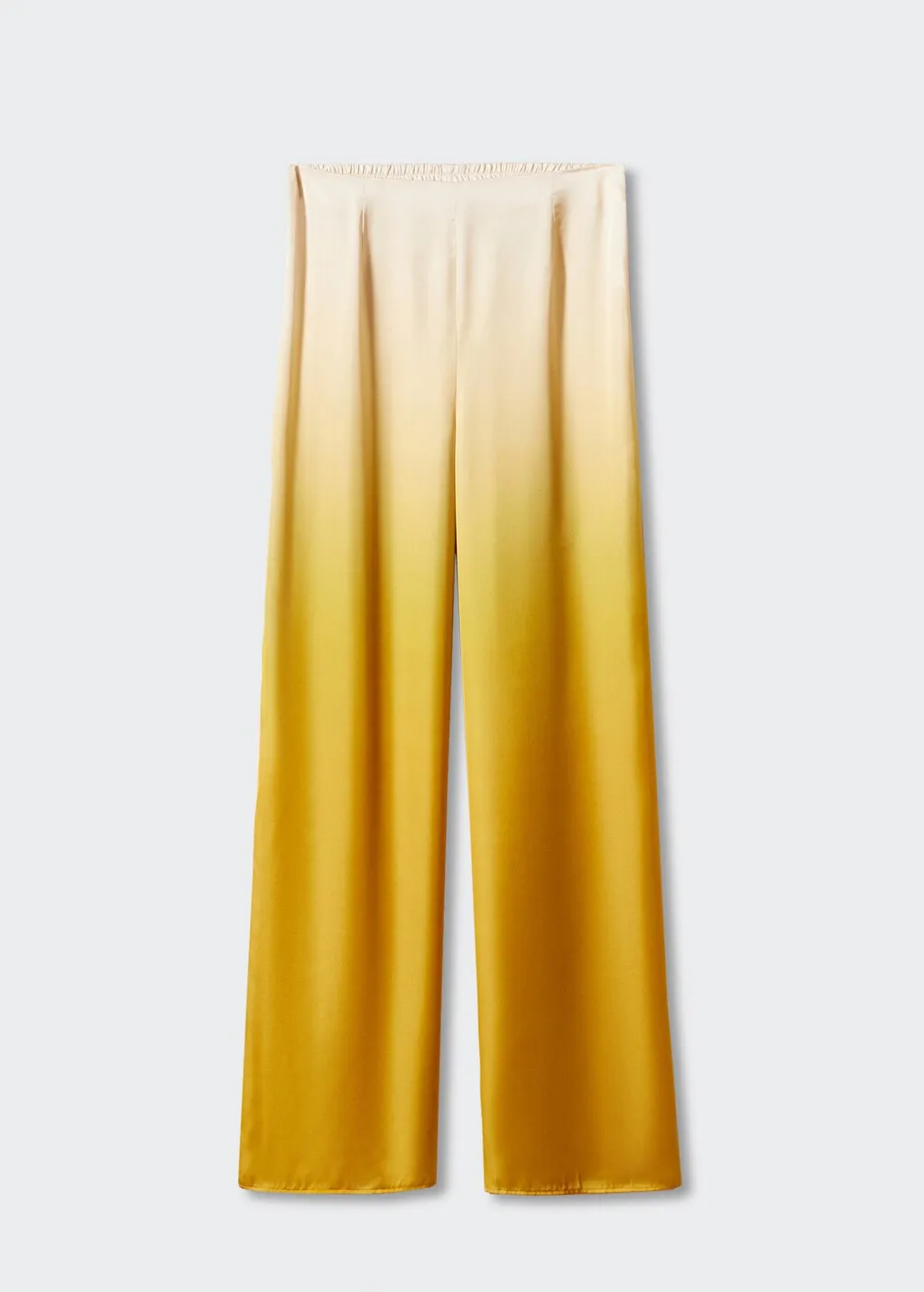 Pantaloni satinati sfumati