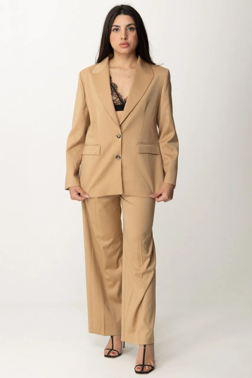 Pantaloni straight SABBIA
