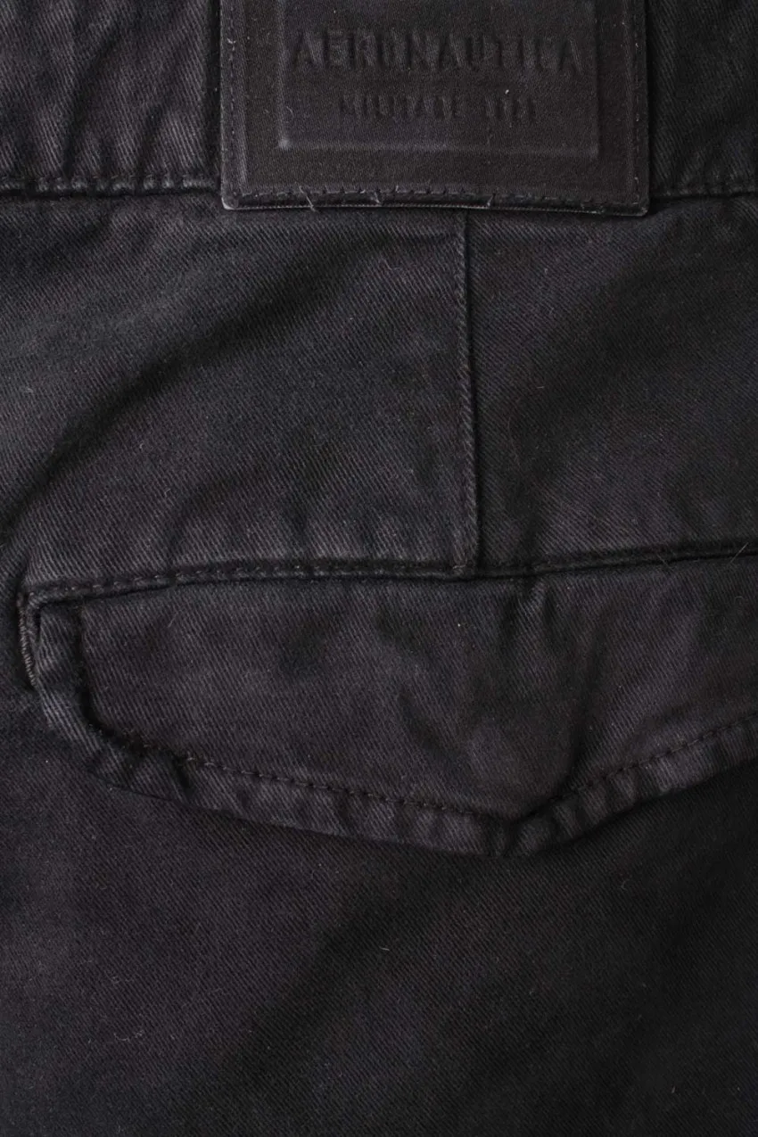 Pantaloni Uomo Aeronautica Militare Nero