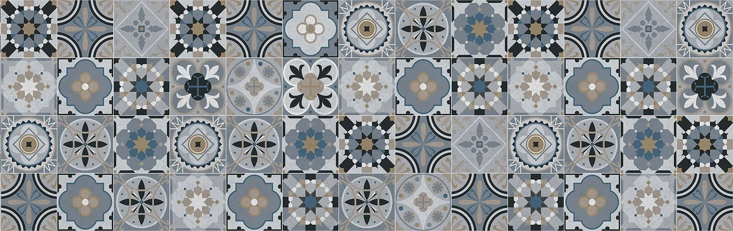 Paraschizzi Autoadesivo ignifugo Grey Cementine 190x60 cm
