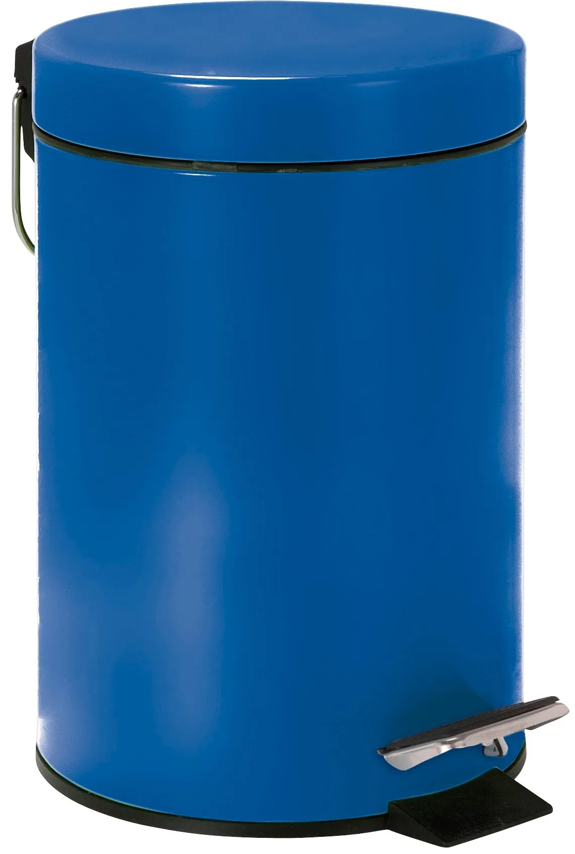 Pattumiera a pedale blu 3 l