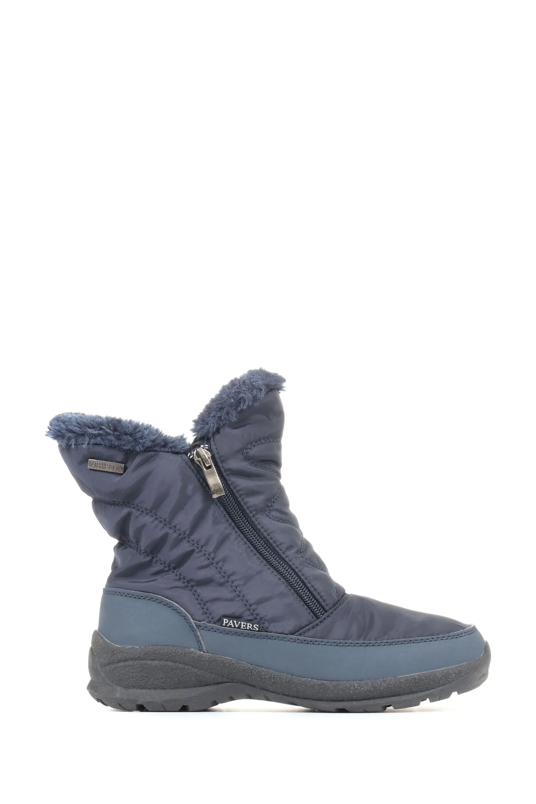 Pavers - Impermeabile donna con fodera in pelliccia sintetica Stivali